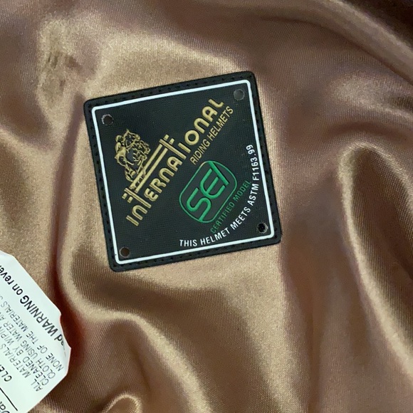 International Riding Helmet SEI Certified Model 1072-13 - Picture 6 of 12
